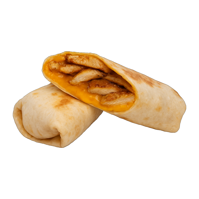 Grilled Chicken and Cheese Burrito-1
